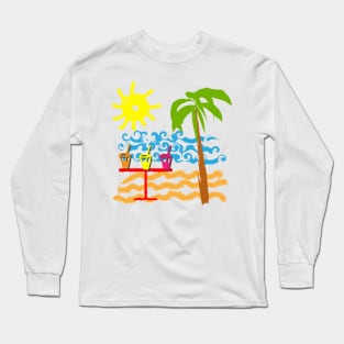 Beach party Long Sleeve T-Shirt